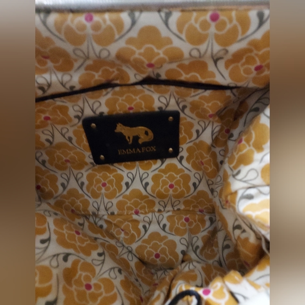 EMMA FOX Black Bag Pre-owned - Picture 10 of 16